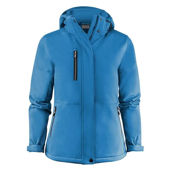 Printer Essentials Damska Kurtka Softshell Overlanding (S (52-55 Cm) / Cyan) Printer Essentials