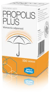 Propolis Plus, suplement diety, 100 tabletek Farmina