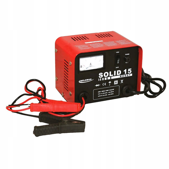 Prostownik 12/24V SOLID 15 Weldman WELDMAN