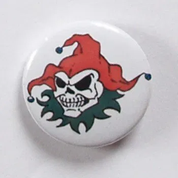 przypinka CLOWN SKULL Inna marka