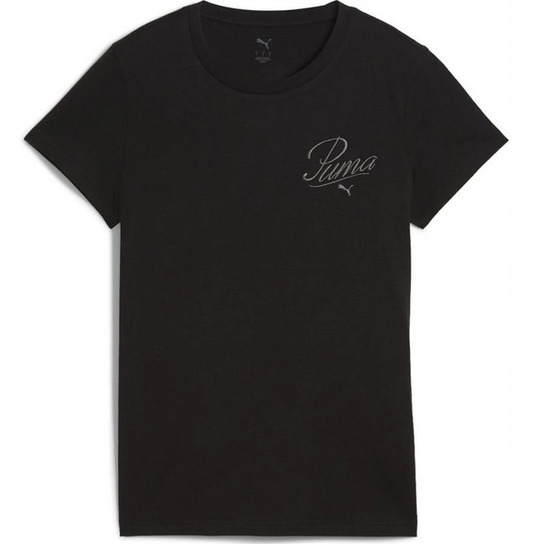 PUMA KOSZULKA W SCRIPT TEE BLACK Puma