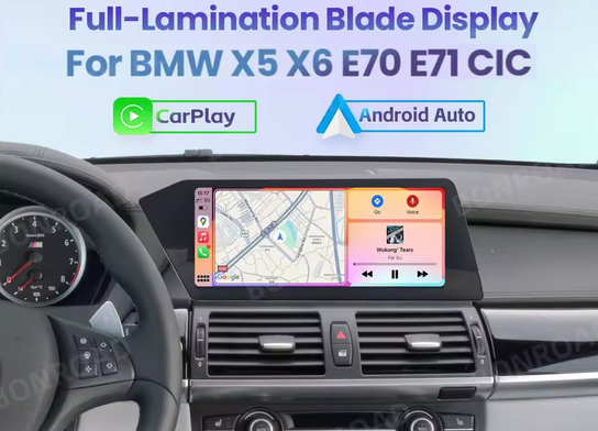 Radio Linux do BMW E70, E71 2011-2013 Android Auto/Carplay Bluetooth Inna marka