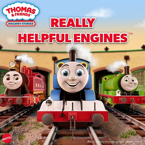 Really Helpful Engines Thomas, Friends, Mattel