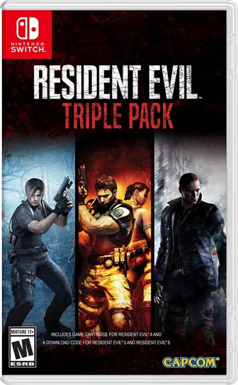 Resident Evil Triple Pack (Import), Nintendo Switch Capcom