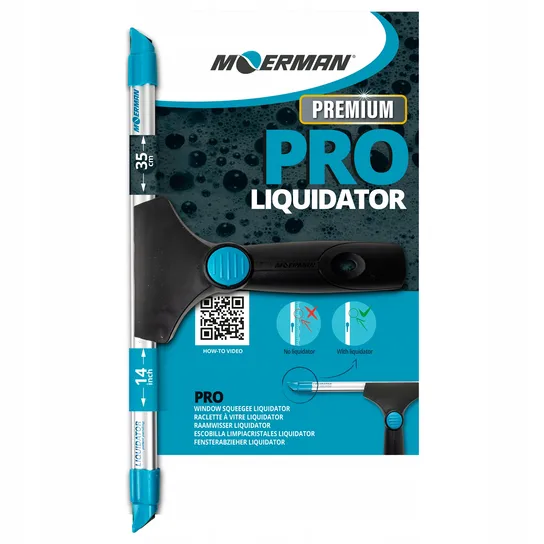 Ściągaczka do szyb MOERMAN PRO Liquidator 35cm Moerman