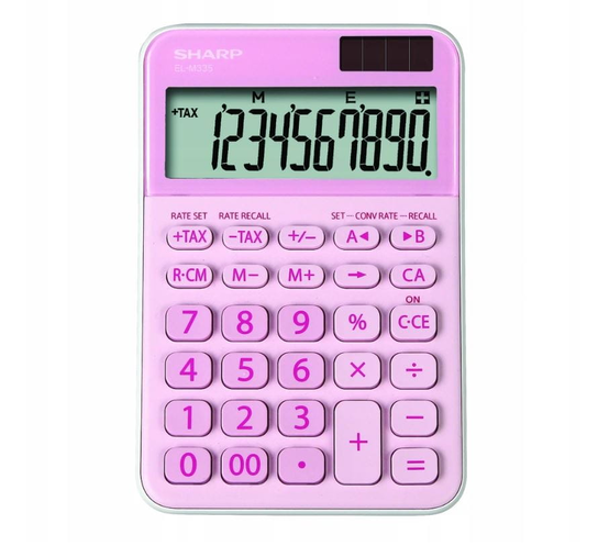SHARP CALCULATOR DESKTOP ELM335BPK-815 Inna marka