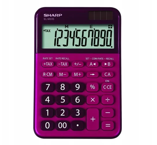 SHARP CALCULATOR DESKTOP ELM335BRD-815 Inna marka