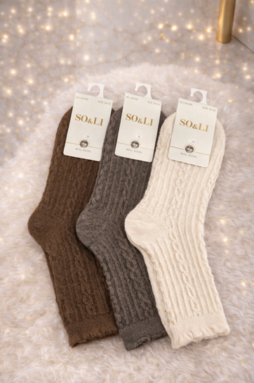 Skarpetki Angora 36-38 Italian Fashion