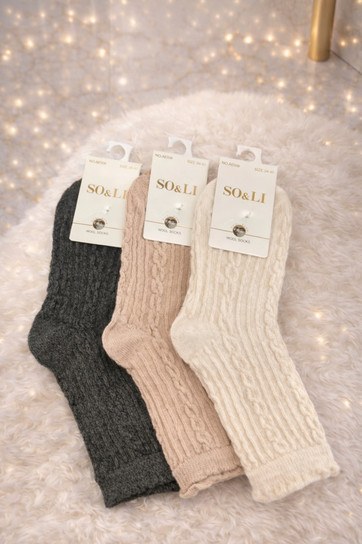 Skarpetki Angora 39-42 Italian Fashion