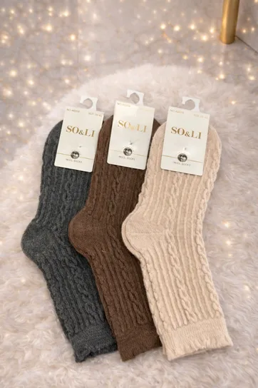 Skarpetki Angora 39-42 Italian Fashion