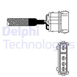 Sonda lambda DELPHI ES10333-12B1 Delphi
