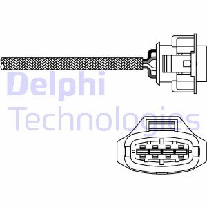 Sonda lambda DELPHI ES10792-12B1 Delphi