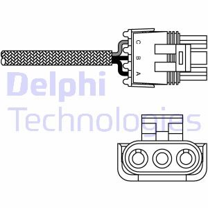 Sonda lambda DELPHI ES10990-12B1 Delphi