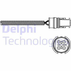 Sonda lambda DELPHI ES20313-12B1 Delphi