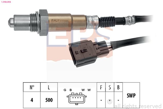Sonda lambda EPS 1.998.094 EPS