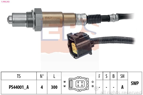 Sonda lambda EPS 1.998.202 EPS