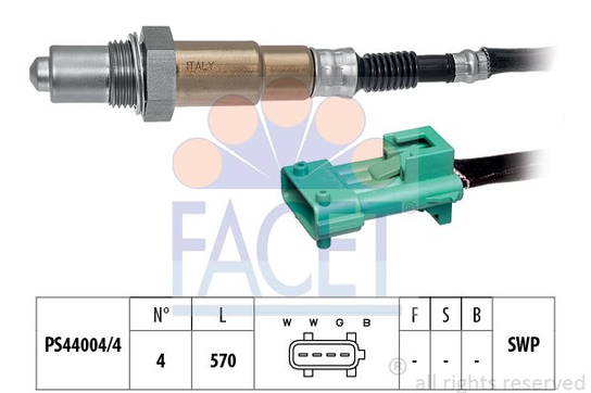 Sonda lambda FACET 10.7597 Facet