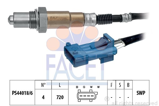 Sonda lambda FACET 10.8198 Facet