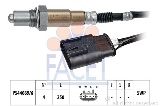 Sonda lambda FACET 10.8381 Facet