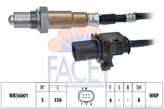 Sonda lambda FACET 10.8390 Facet