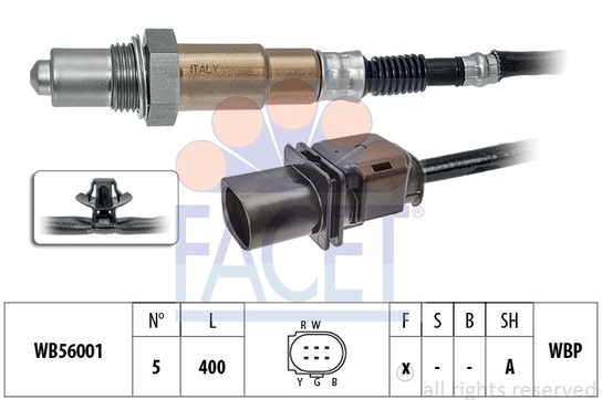 Sonda lambda FACET 10.8403 Facet