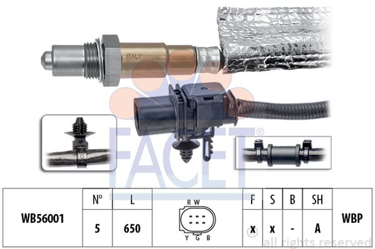 Sonda lambda FACET 10.8419 Facet