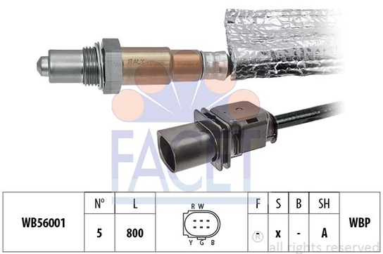 Sonda lambda FACET 10.8427 Facet