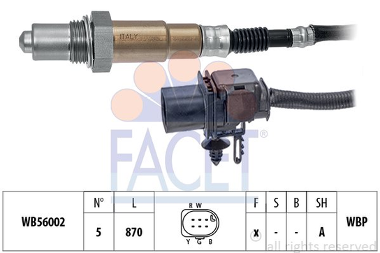 Sonda lambda FACET 10.8484 Facet