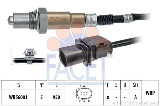 Sonda lambda FACET 10.8506 Facet