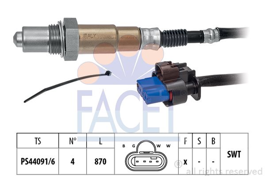 Sonda lambda FACET 10.8511 Facet