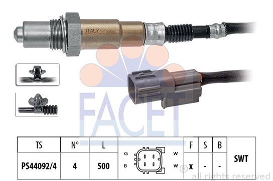 Sonda lambda FACET 10.8515 Facet