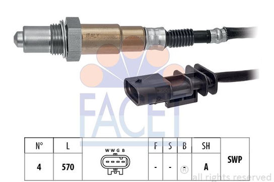 Sonda lambda FACET 10.8528 Facet