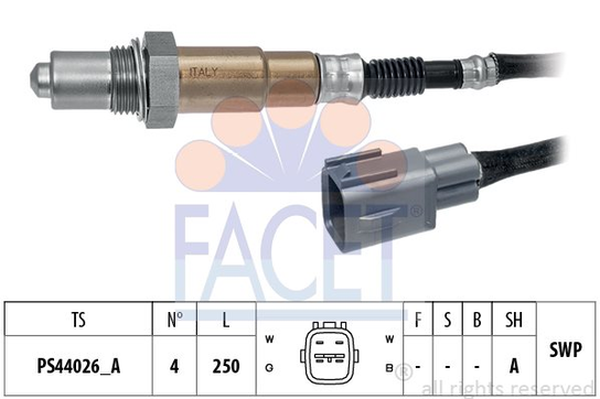 Sonda lambda FACET 10.8529 Facet