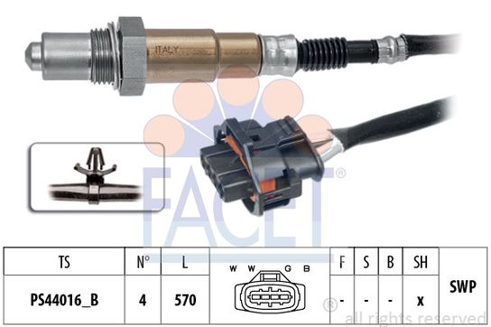 Sonda lambda FACET 10.8538 Facet
