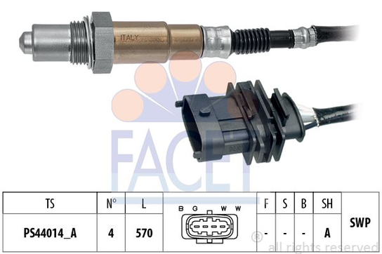 Sonda lambda FACET 10.8546 Facet