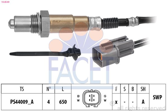 Sonda lambda FACET 10.8549 Facet