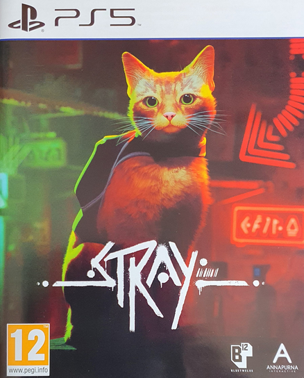 STRAY PLAYSTATION 5 PS5 Blue Twelve Studio