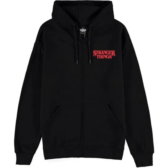 Sudadera Capucha Hellfire Stranger Things Difuzed