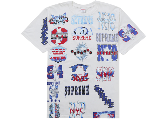 Supreme Flash Tee White rozm. M Supreme