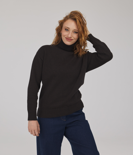 Sweter damski ESTER 9505 BLACK COFFEE Lee Cooper