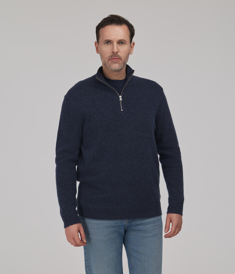 Sweter męski SIMON 8020 DARK BLUE Lee Cooper