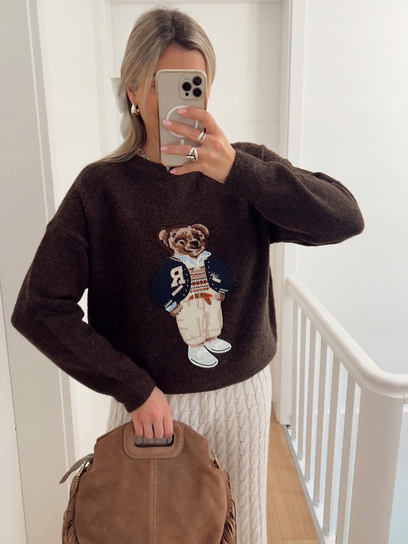 Sweter Teddy - Brąz Inna marka