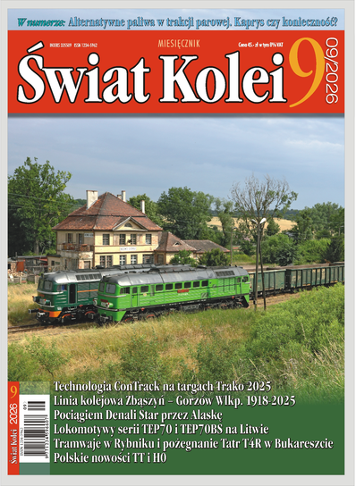 Świat Kolei Instytut Naukowo-Wydawniczy TTS Sp. z o.o.