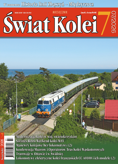 Świat Kolei Instytut Naukowo-Wydawniczy TTS Sp. z o.o.