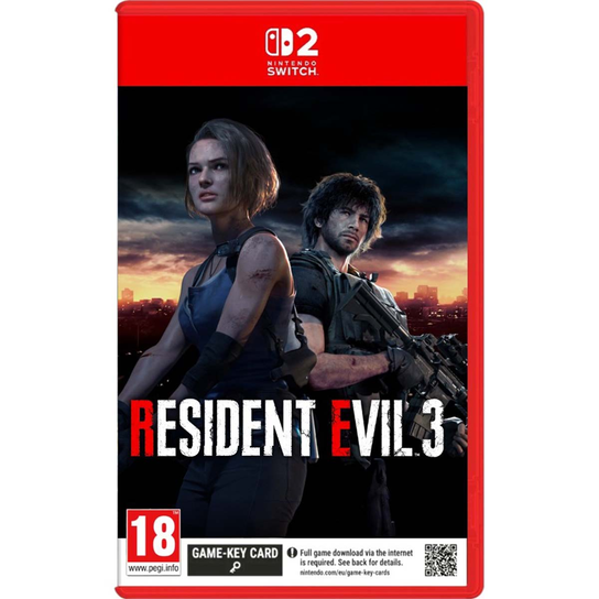 Switch 2 Resident Evil 3 (Game Key Card) Capcom