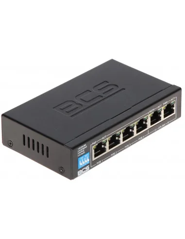 Switch PoE BCS-B-SP0402 6-PORTOWY BCS BASIC BCS