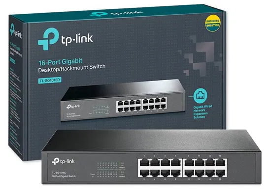 SWITCH TP-Link SG1016D | 16xLAN 1Gb/s TP-Link