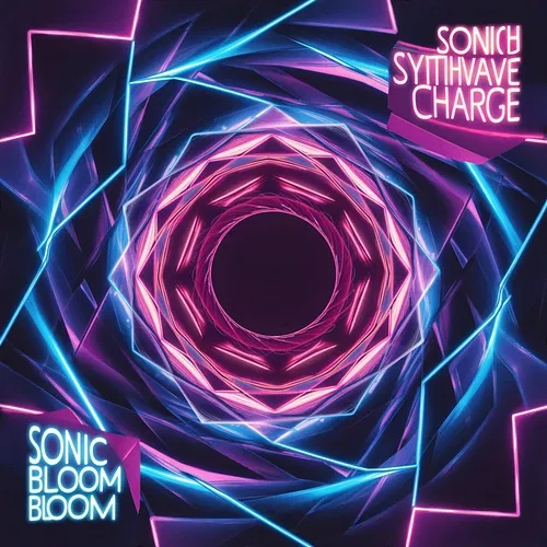 Synthwave Charge Sonic Bloom