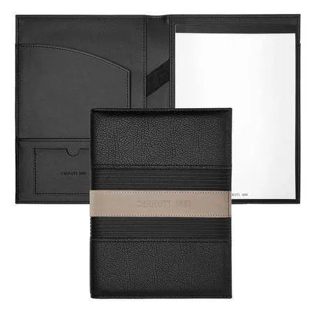 Teczka A5 Delano Taupe & Black CERRUTI 1881