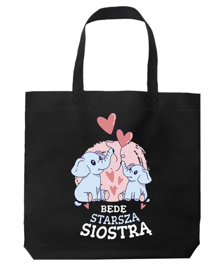Torba Będę Starszą Siostrą Inna marka